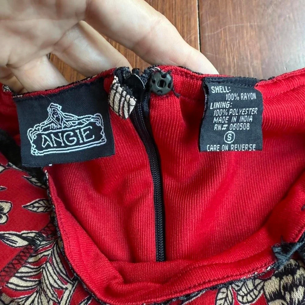 Angie red black